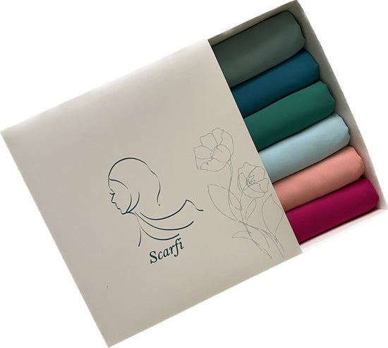 Crepe Chiffon Gift Box -07- بوكس هدية كريب شيفون