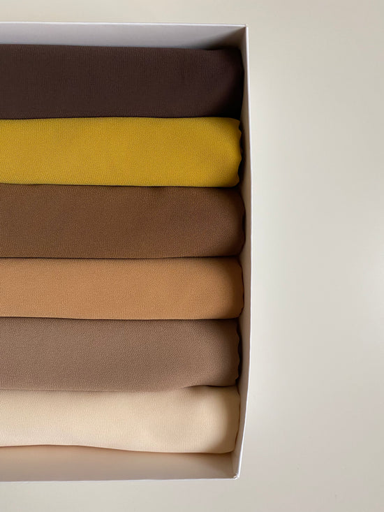 Crepe Chiffon Gift Box -02- بوكس هدية كريب شيفون