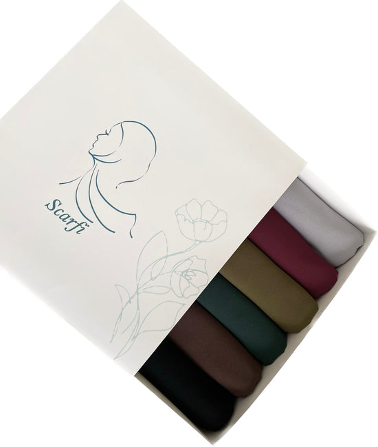 Crepe Chiffon Gift Box -05- بوكس هدية كريب شيفون⁩⁩⁩