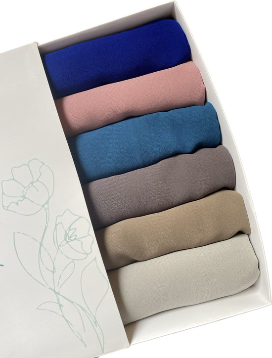 Crepe Chiffon Gift Box -06- بوكس هدية كريب شيفون⁩⁩⁩⁩