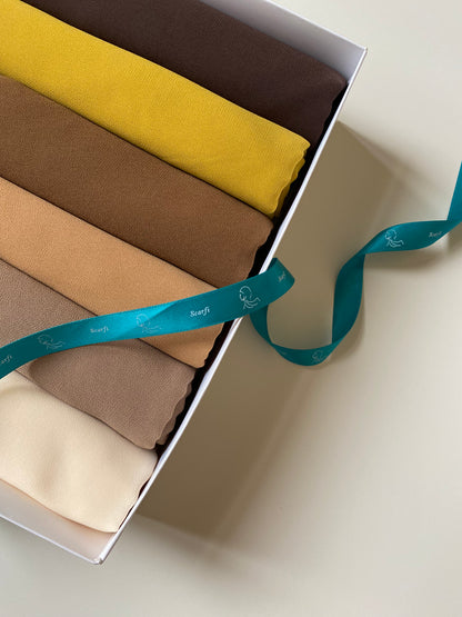 Crepe Chiffon Gift Box -02- بوكس هدية كريب شيفون⁩