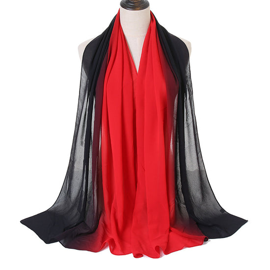 Multicolor Crepe Chiffon - 02 -  كريب شيفون⁩ ملون⁩