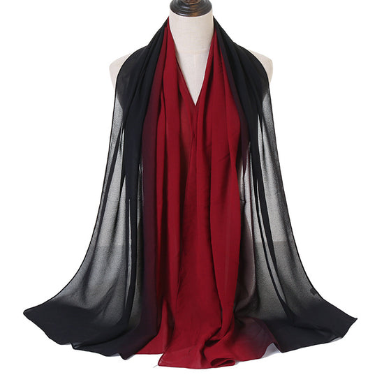 Multicolor Crepe Chiffon - 11 -  كريب شيفون⁩ ملون⁩⁩⁩⁩⁩⁩⁩⁩⁩⁩