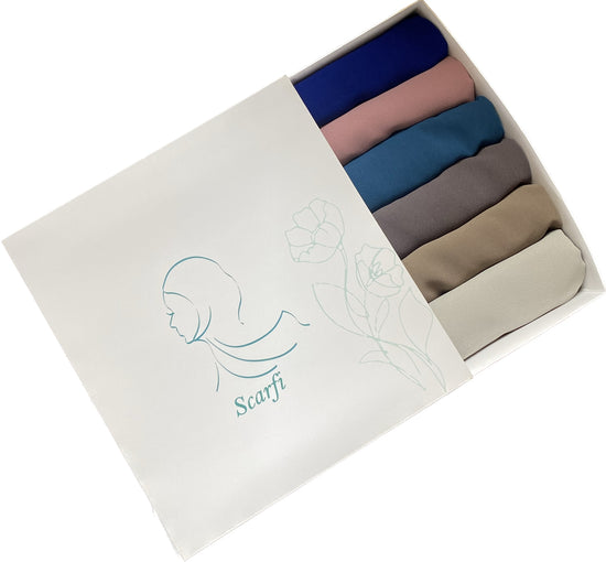 Crepe Chiffon Gift Box -06- بوكس هدية كريب شيفون⁩⁩⁩⁩