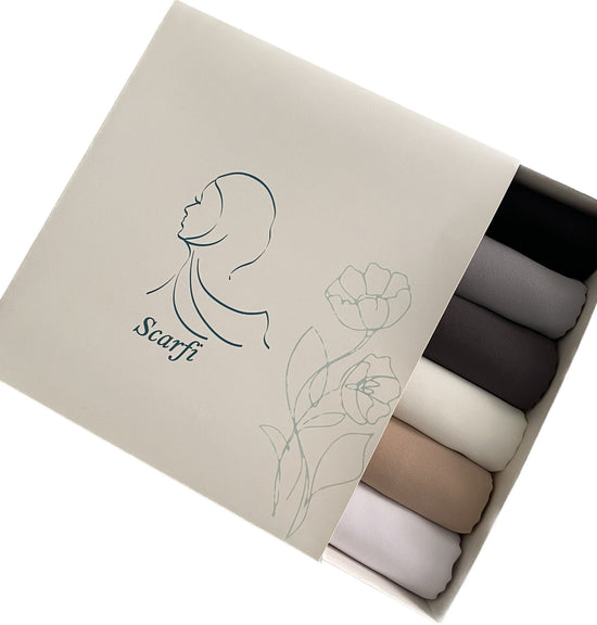 Crepe Chiffon Gift Box -08- بوكس هدية كريب شيفون⁩⁩⁩⁩⁩